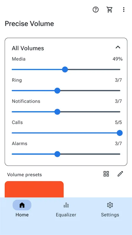 precise volume����