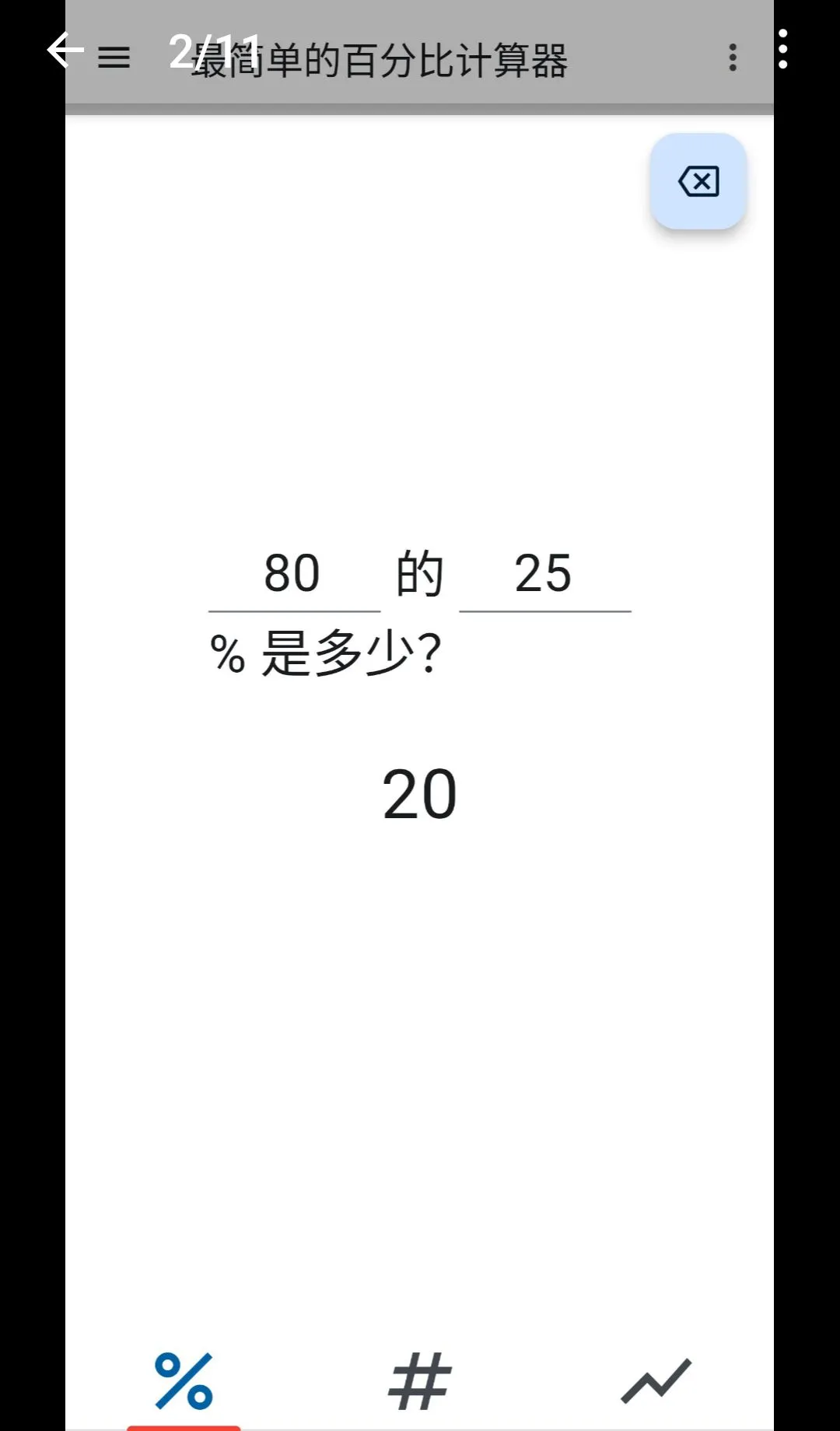 极简百分比计算器2026官方最新版本 极简百分比计算器2026官方最新版本