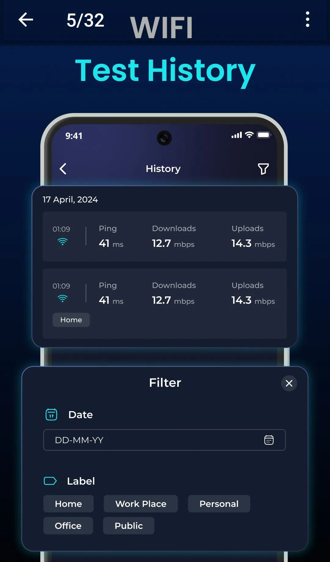 WiFi 分析仪:速度测试仪最新手机版 WiFi 分析仪:速度测试仪最新手机版