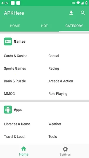 APKHere���İ�(��Դ���ع���)v1.1.0 ��׿��